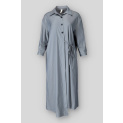 Košilové šaty s vázáním SUN 9036
