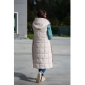 Trendy vesta s kapucí QD7930 Itálie 