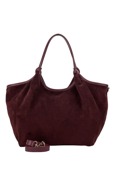 Kabelka z broušené kůže 591-C Itálie