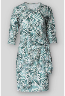 Šaty s vázáním na boku 4292 Pratto