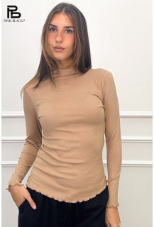 Halenka stojáček s řasením Lamiar 19627