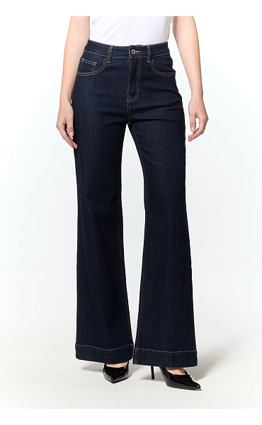Kalhoty džínové WIDE-LEG 3D-9299