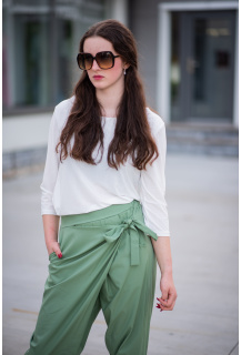 Elegantní halenka s 3/4 rukávem 23007/24004