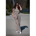 Teplákové kalhoty wide leg DZ1016 