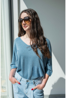Halenka lurex květ RAY 9129