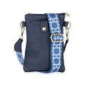 Kabelka malá crossbody-mobil ,kůže 949 Itálie