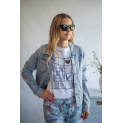 Onado V106-NB bunda Jeans oboustranná