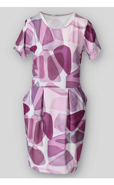 Šaty krátký rukáv 1196 Pratto