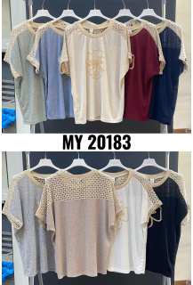 Trendy triko květ MY STYLE 20183