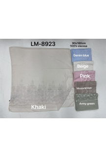 Dámská šála s výšivkou LM-8923