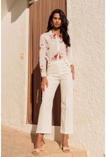 Džíny 7/8 wide-leg Onado H2876