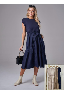 Kombinované šaty volánové MC 23310