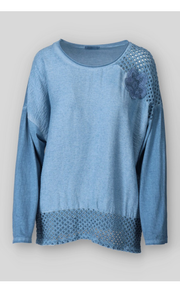 Halenka s aplikací květ 5132